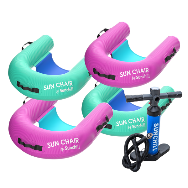 SunChair: Set of 4 + Pump