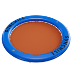 Load image into Gallery viewer, Blue Sunchill Floaty with Orange Float Net
