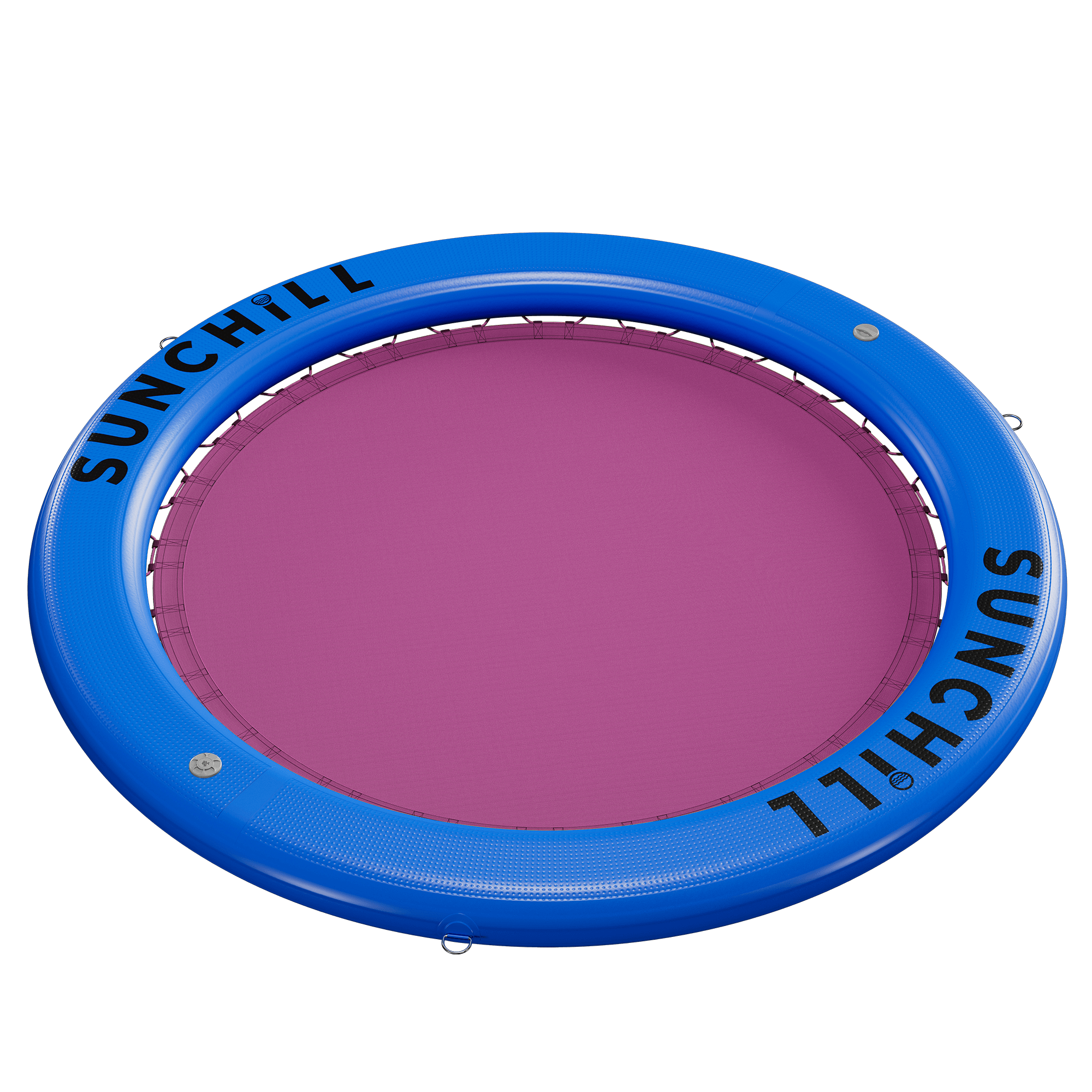 Blue Sunchill Lake Float with Purple Net