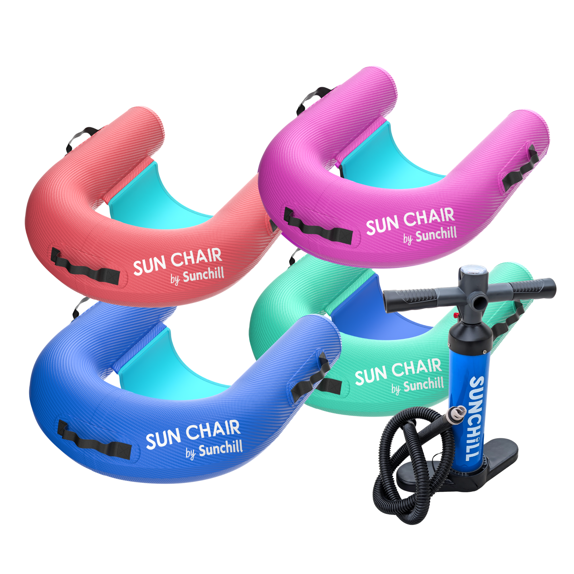 SunChair: Set of 4 + Pump