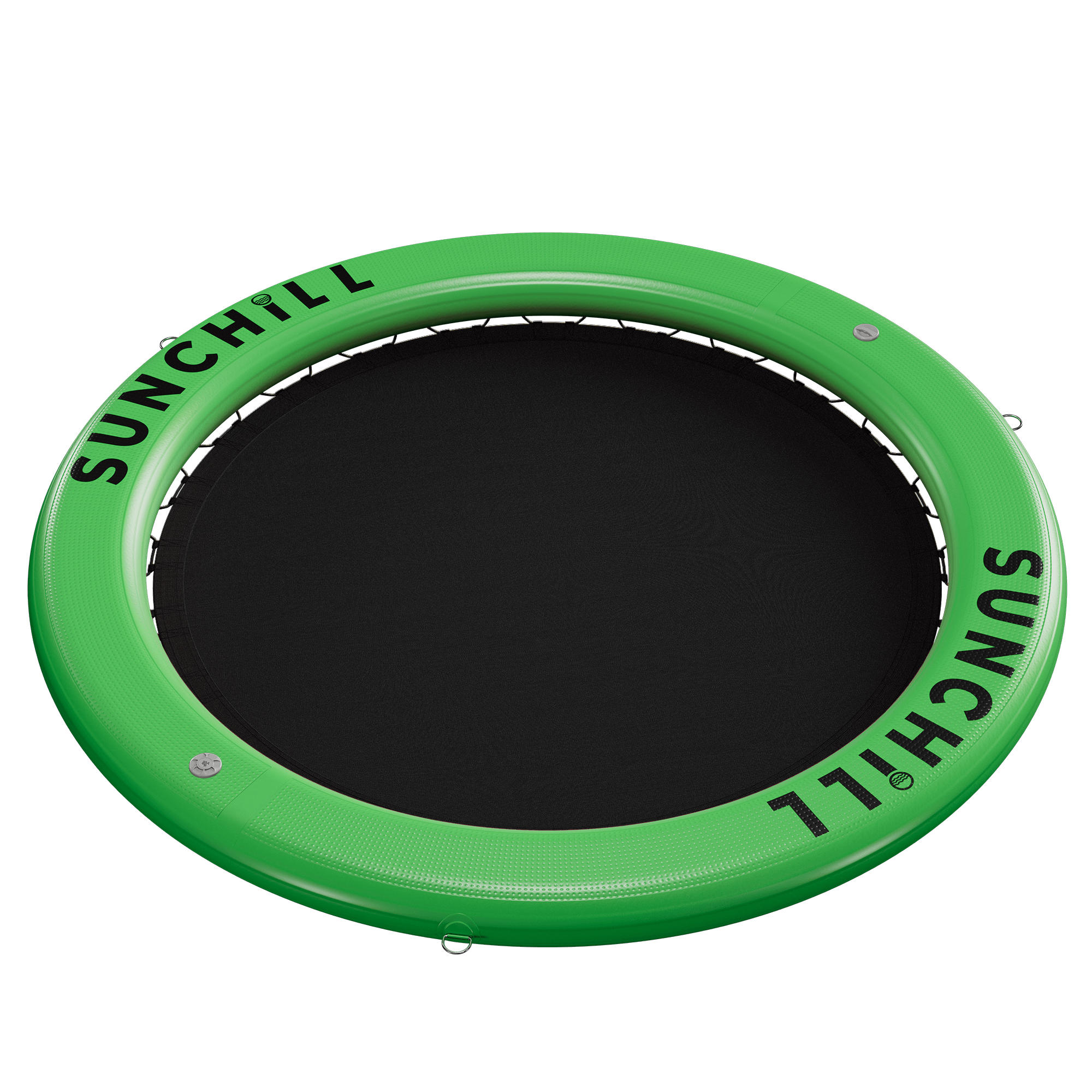 green sunchill float with black net