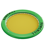 Load image into Gallery viewer, Green Sunchill Ring Floaty with Yellow Net
