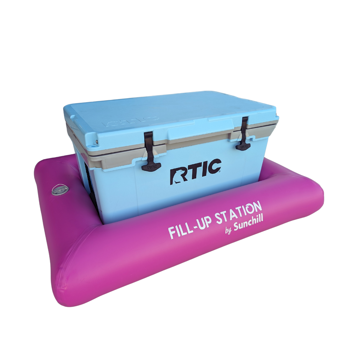 Fill-Up Station Cooler Float