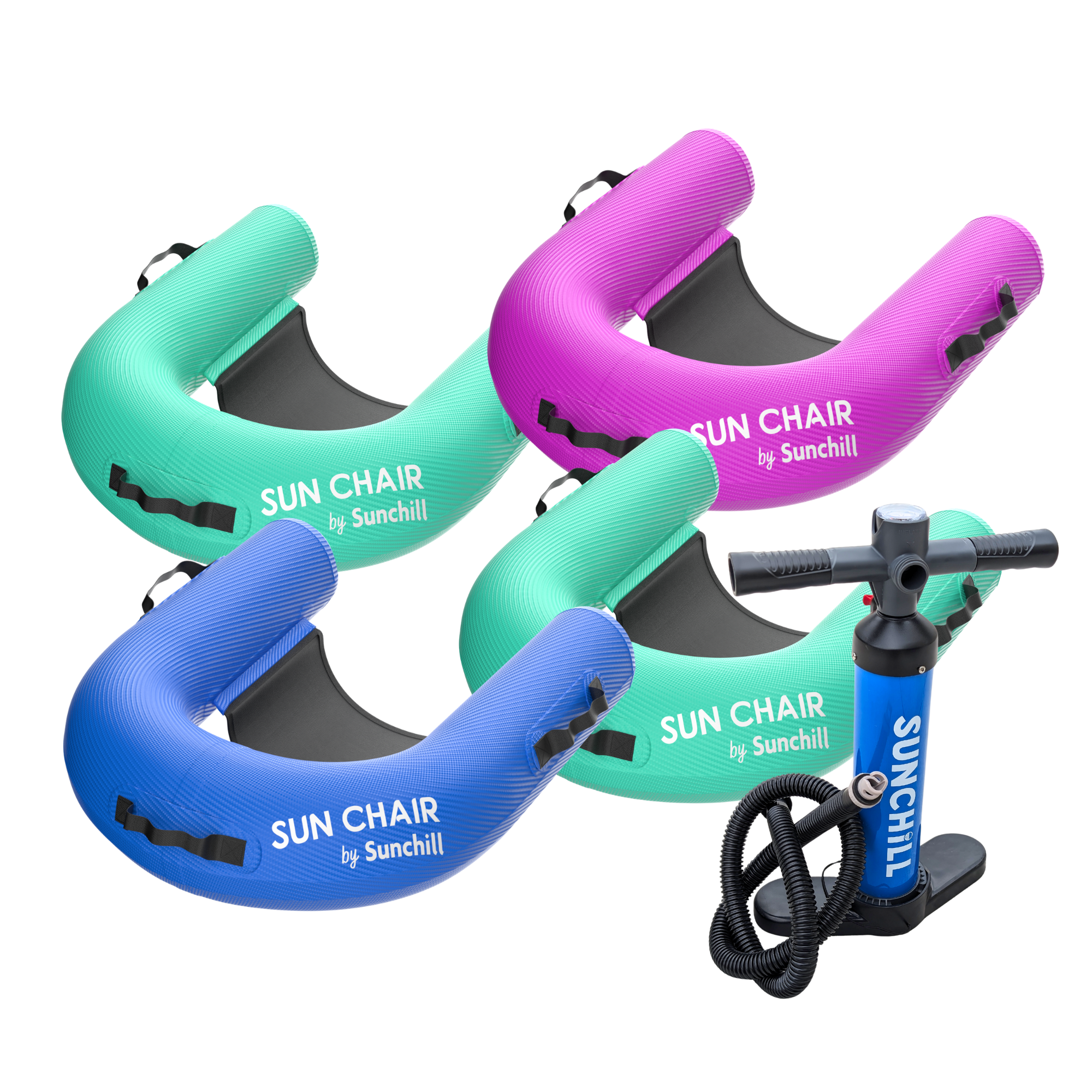 SunChair: Set of 4 + Pump