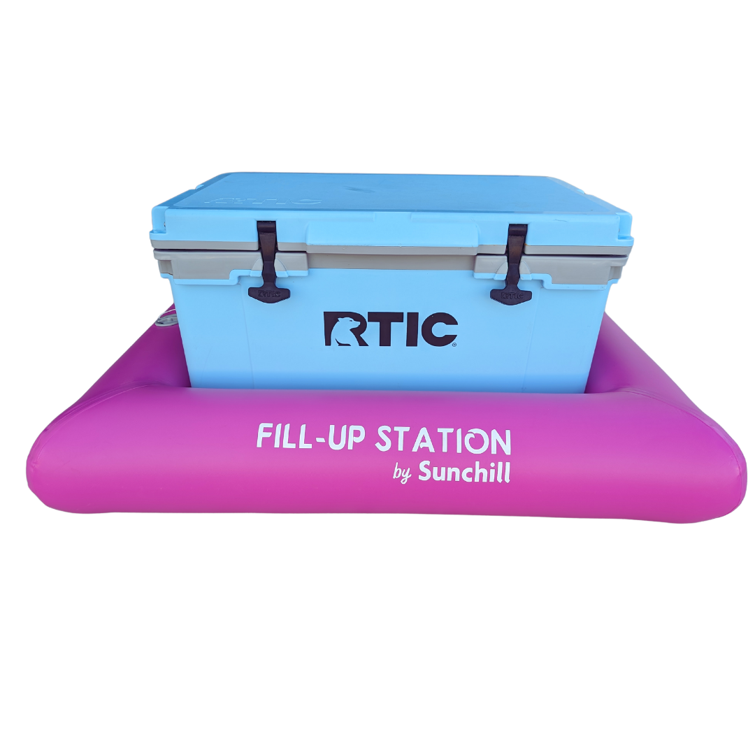 Fill-Up Station Cooler Float